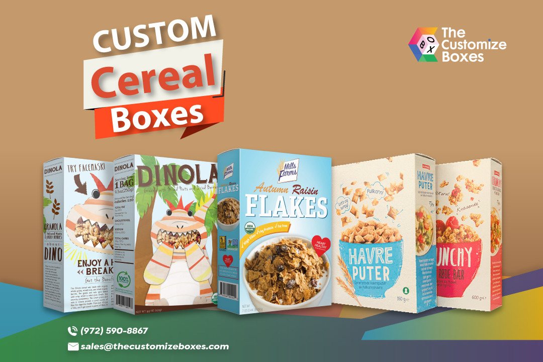 Custom Cereal Boxes