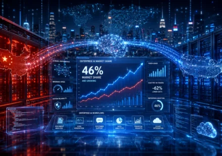 Chinese and US AI platforms compete as enterprise token usage and market share shift toward lower cost models.