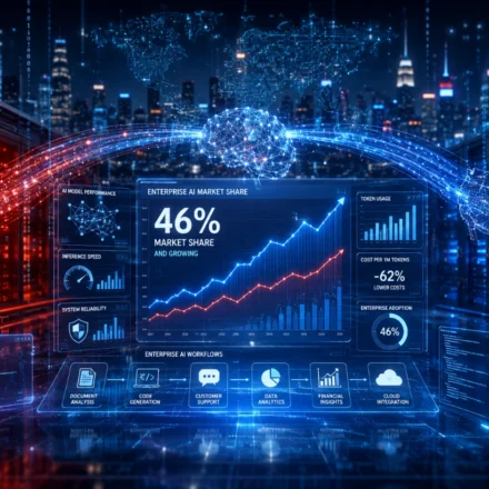 Chinese and US AI platforms compete as enterprise token usage and market share shift toward lower cost models.