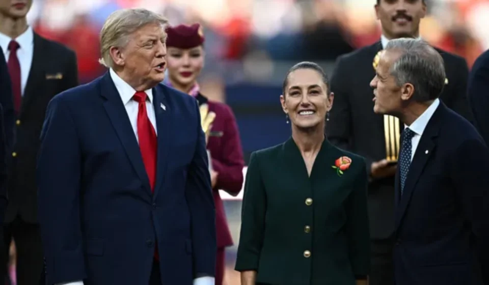 World leaders discuss trade matters during a formal event as tariff announcement draws global attention