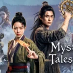 Mystic Tales: The Spider Lady's Vendetta poster featuring two heroes facing dark supernatural foes.