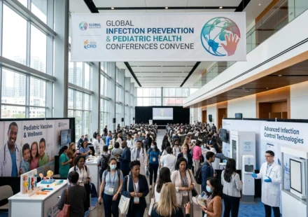 Medical professionals gather at global conference on infection prevention and pediatric health care.