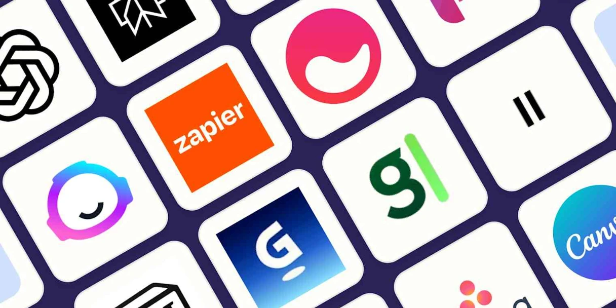 Logos of AI apps and creator tools illustrating social network transparency updates and AI labels ok